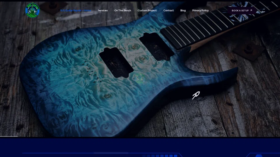 Homepage snapshot at launch
