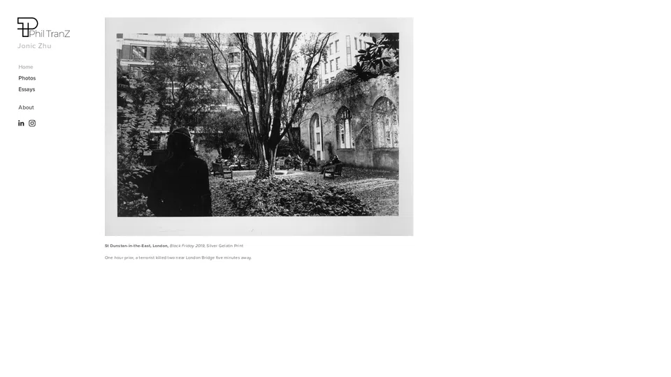 Homepage snapshot at launch