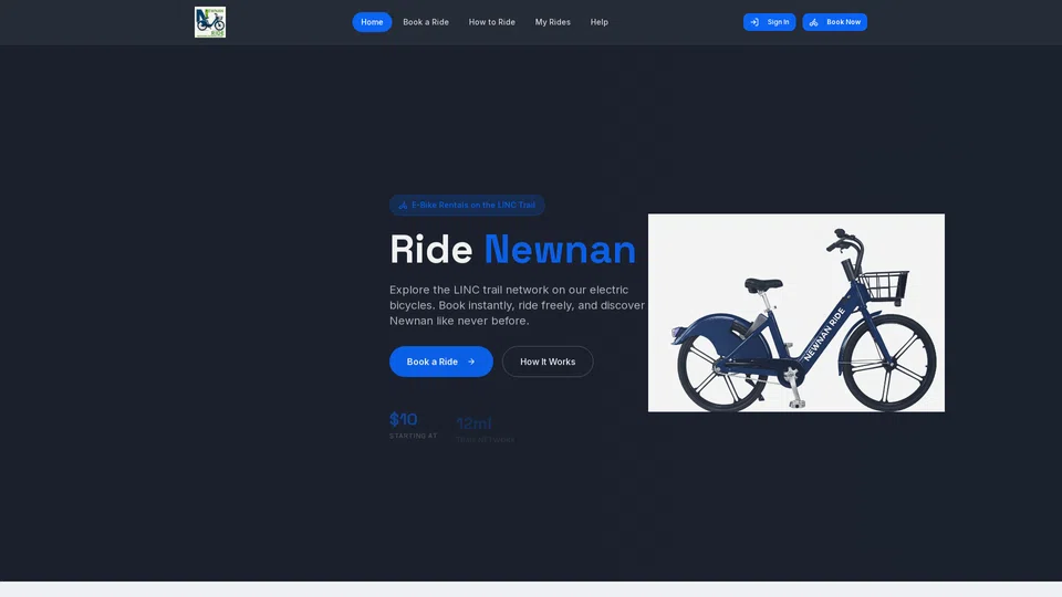Homepage snapshot at launch