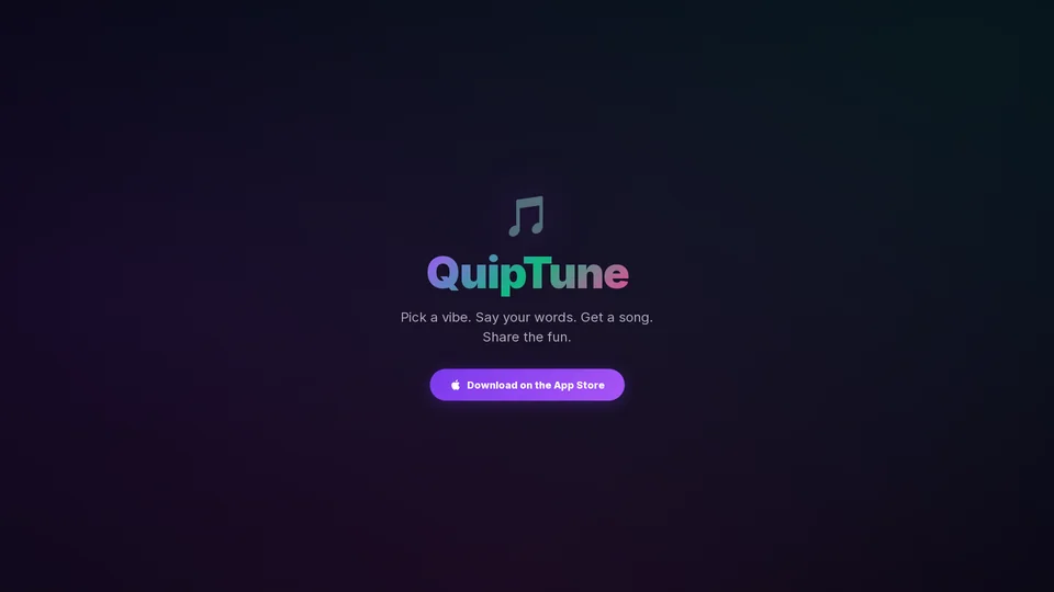 Homepage snapshot at launch