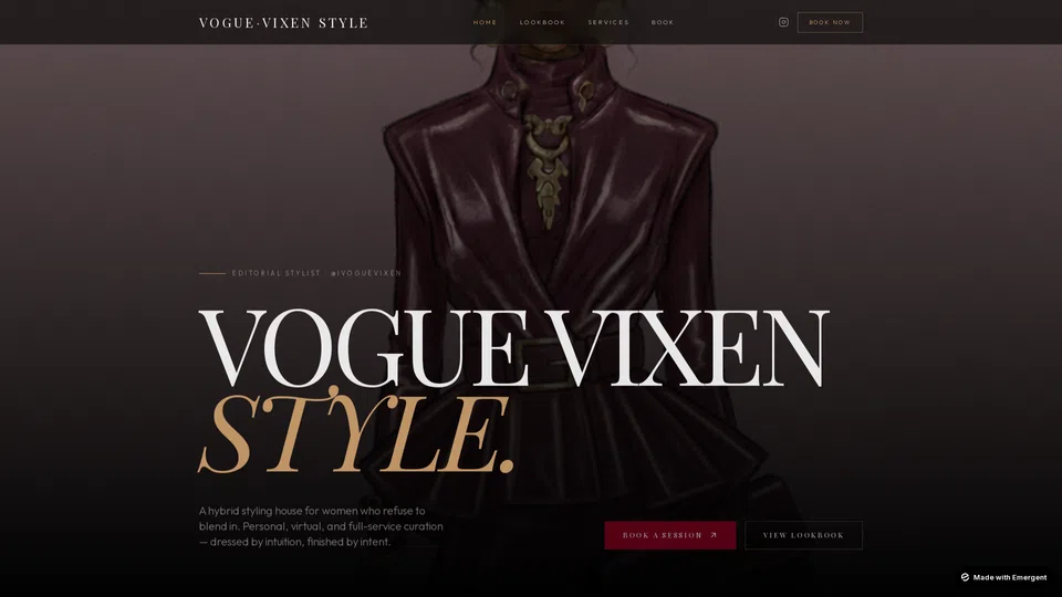 Homepage snapshot at launch