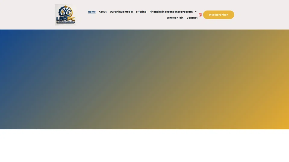 Homepage snapshot at launch