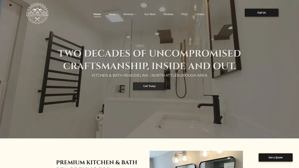 Homepage snapshot at launch