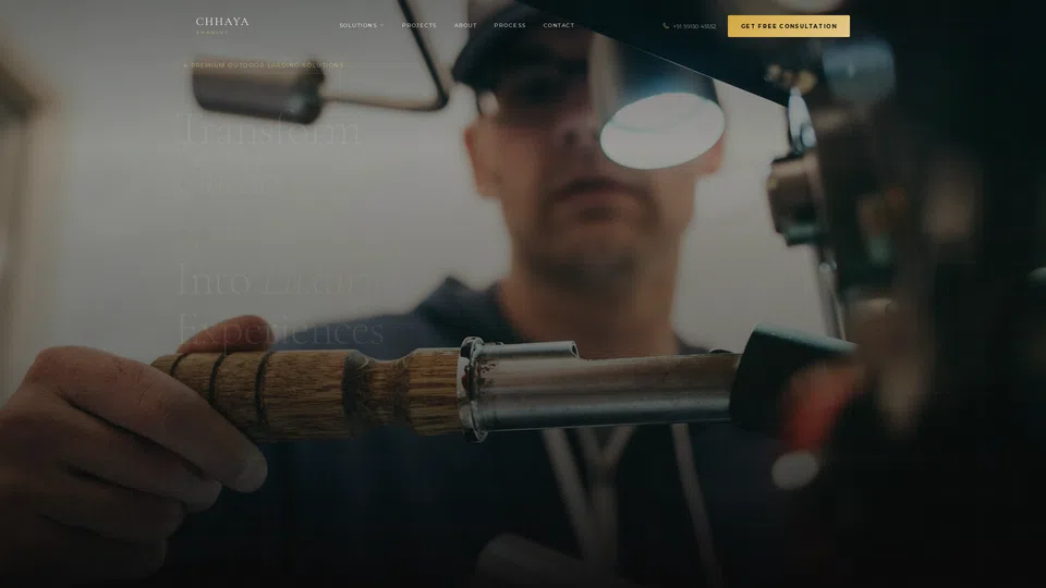 Homepage snapshot at launch