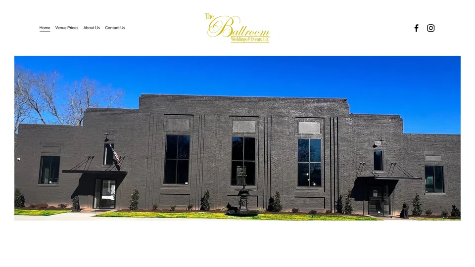 Homepage snapshot at launch
