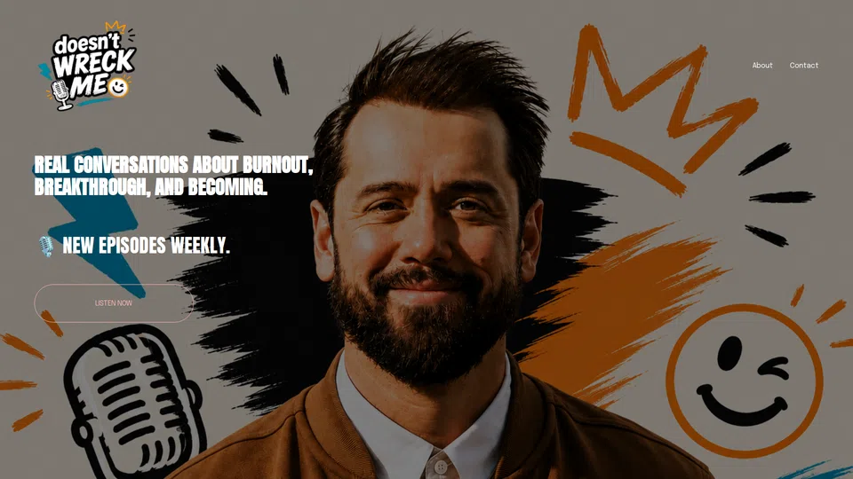Homepage snapshot at launch
