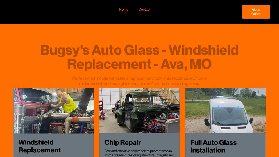 Homepage snapshot at launch