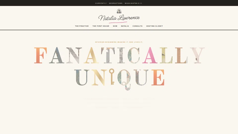 Homepage snapshot at launch