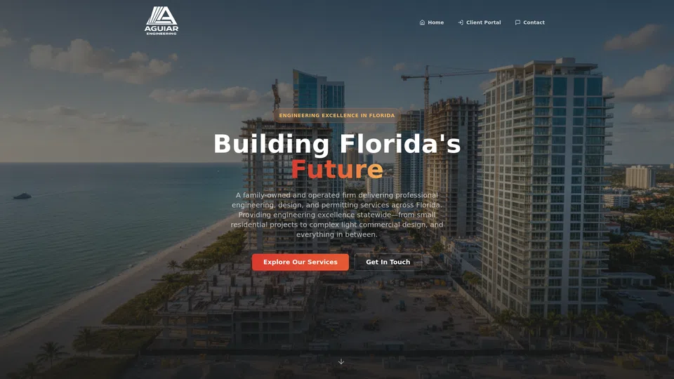 Homepage snapshot at launch