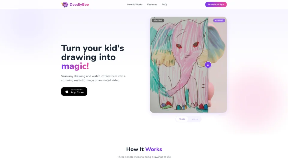 Homepage snapshot at launch