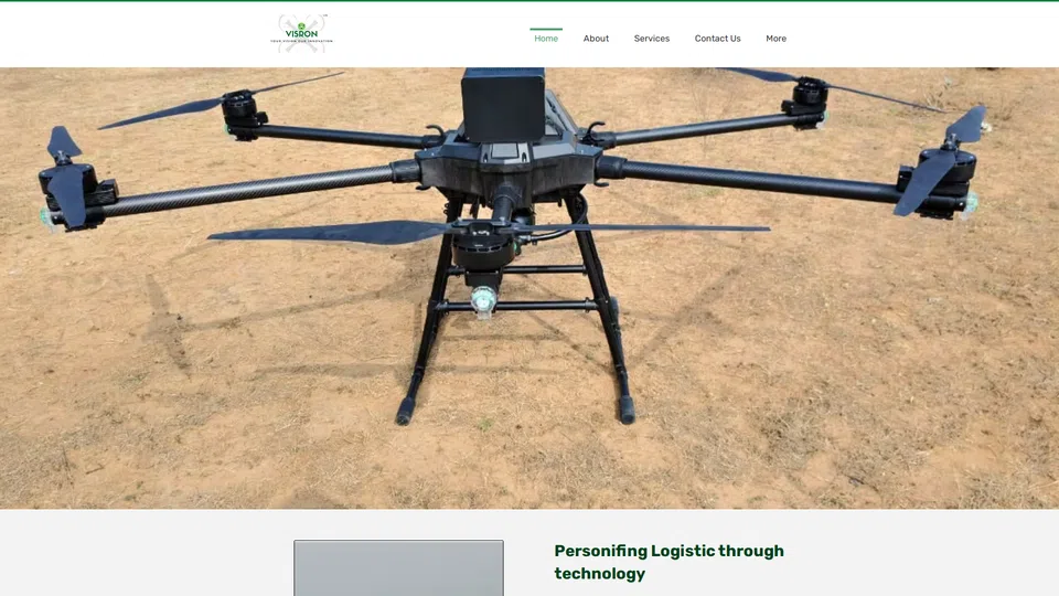 Homepage snapshot at launch