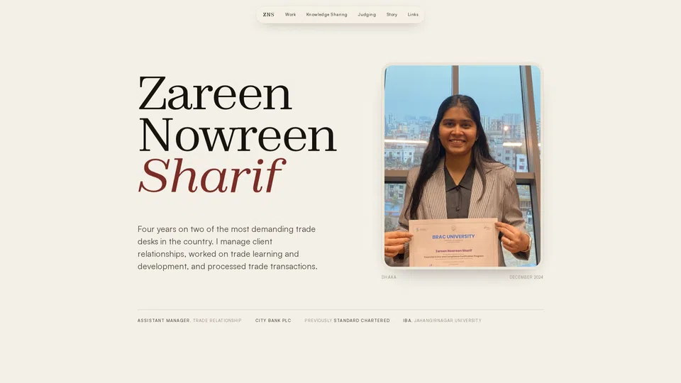Homepage snapshot at launch