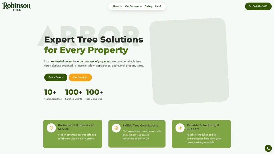 Homepage snapshot at launch