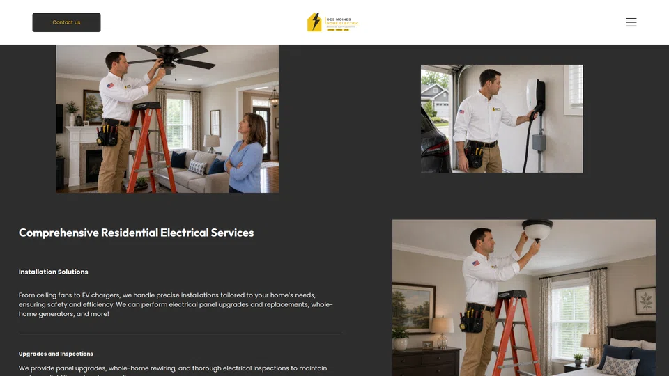 Homepage snapshot at launch