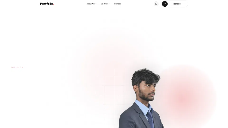 Homepage snapshot at launch