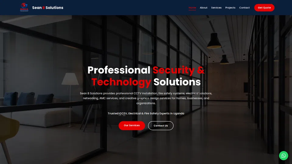 Homepage snapshot at launch