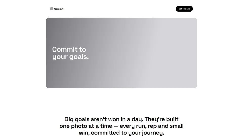 Homepage snapshot at launch