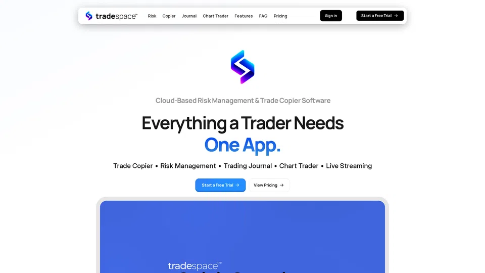 Homepage snapshot at launch