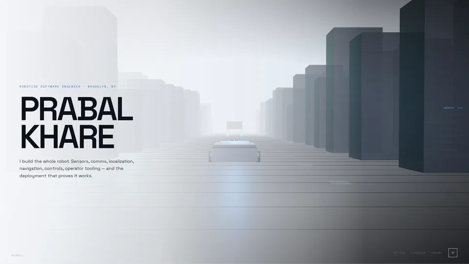 Homepage snapshot at launch