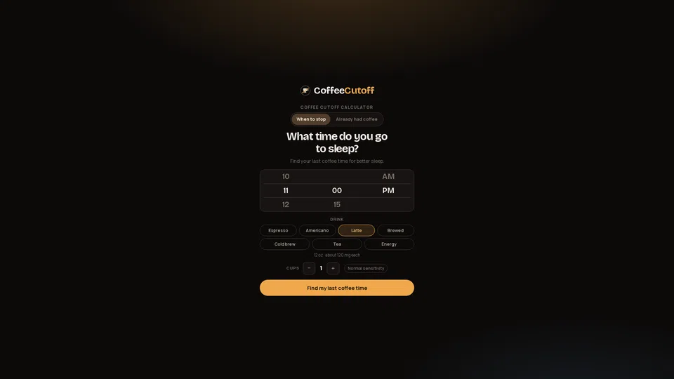 Homepage snapshot at launch
