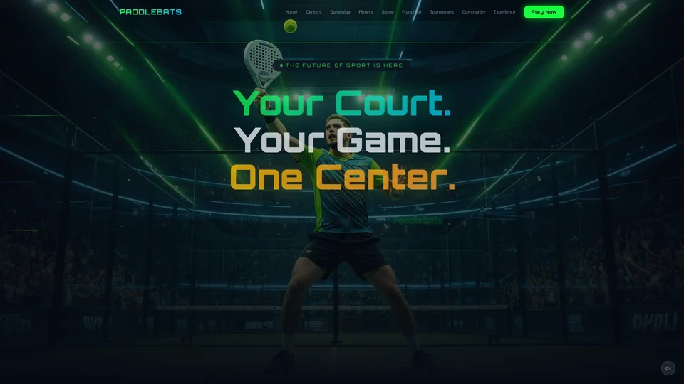 Homepage snapshot at launch