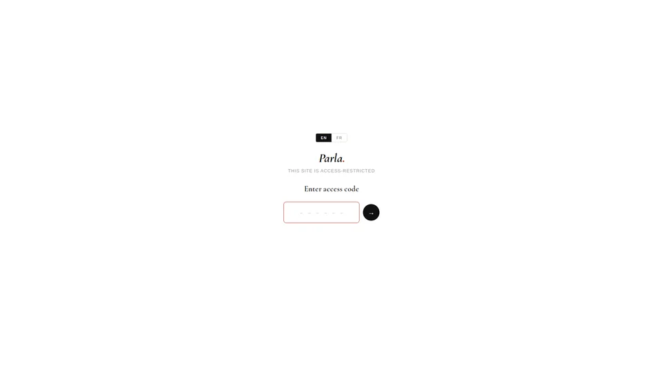 Homepage snapshot at launch