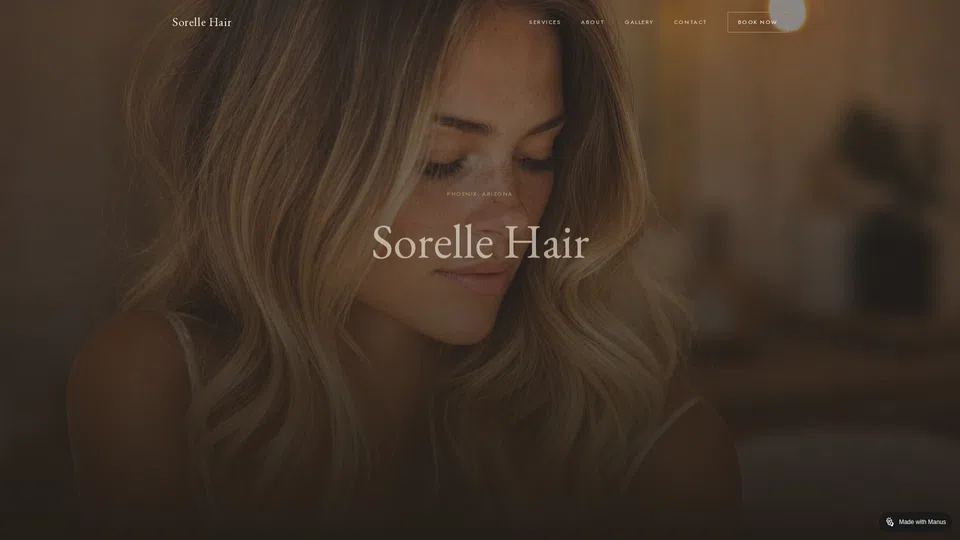 Homepage snapshot at launch