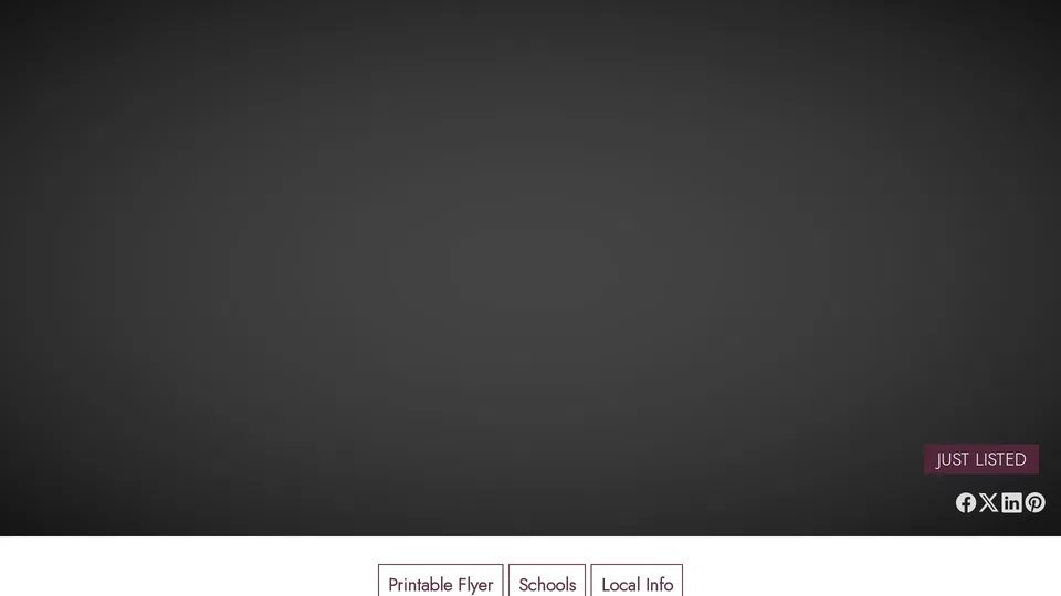 Homepage snapshot at launch