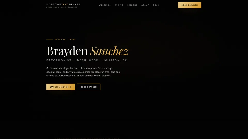 Homepage snapshot at launch
