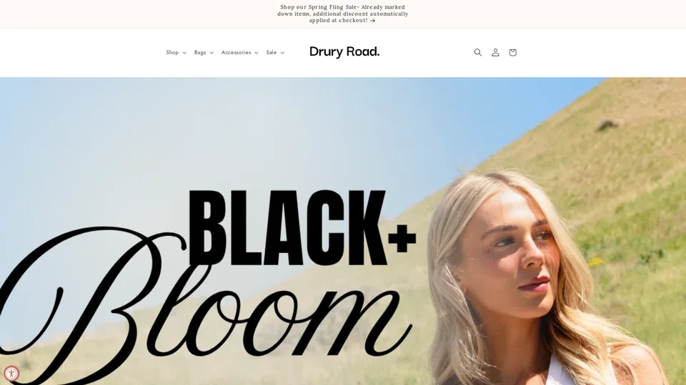 Homepage snapshot at launch