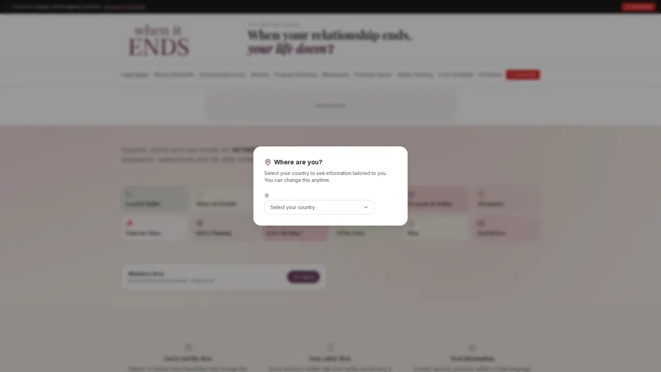 Homepage snapshot at launch
