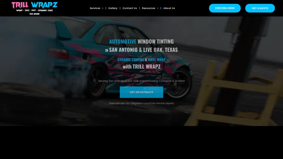 Homepage snapshot at launch