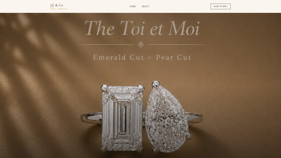 Homepage snapshot at launch