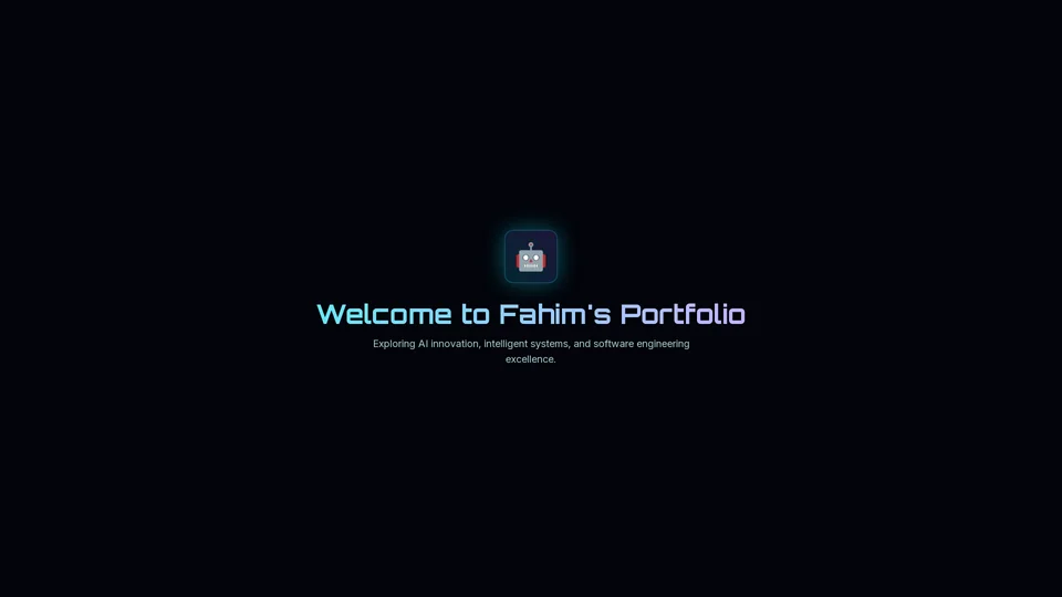 Homepage snapshot at launch