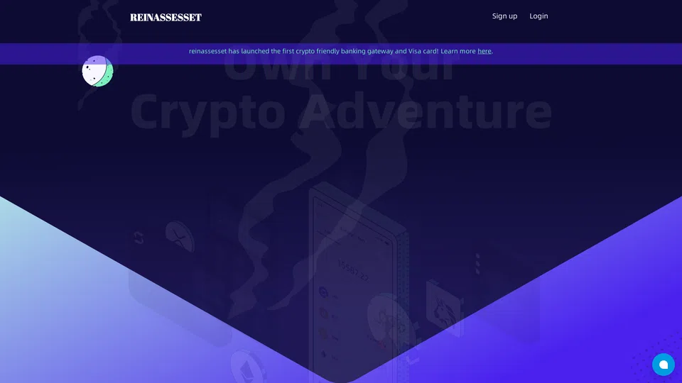 Homepage snapshot at launch