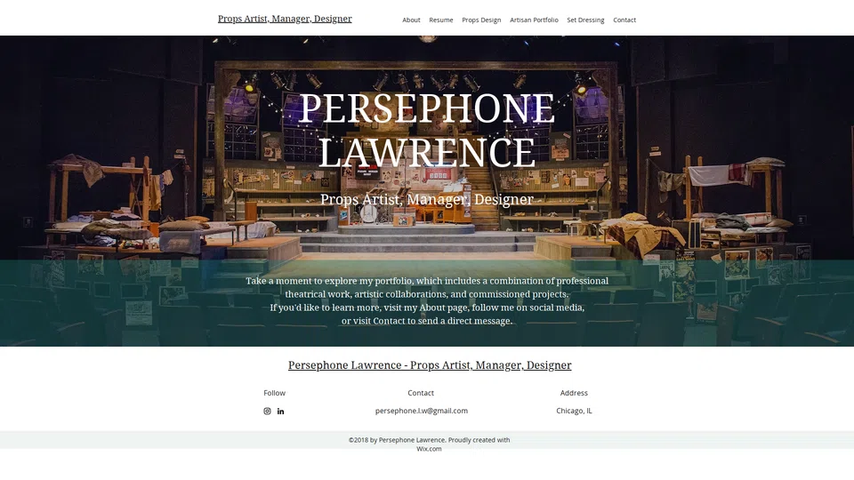 Homepage snapshot at launch