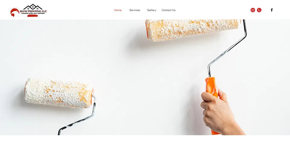 Homepage snapshot at launch