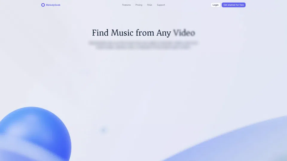 Homepage snapshot at launch