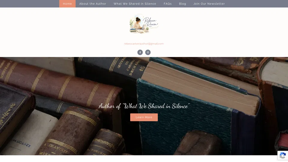 Homepage snapshot at launch