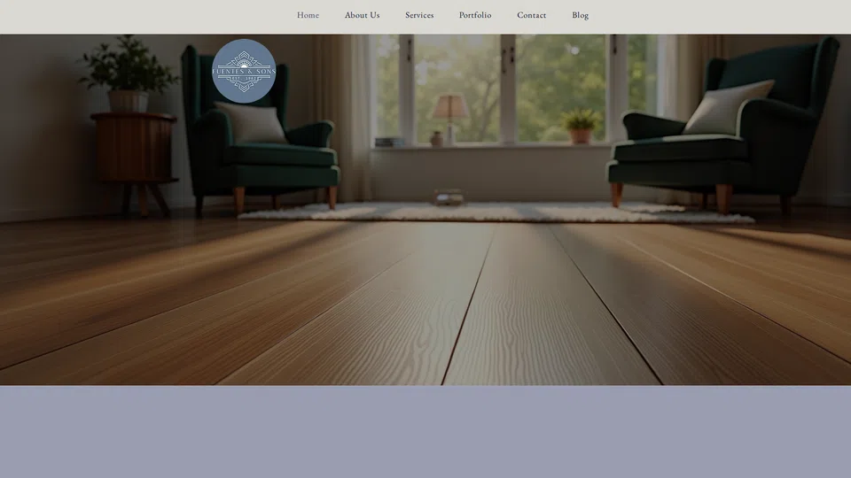 Homepage snapshot at launch