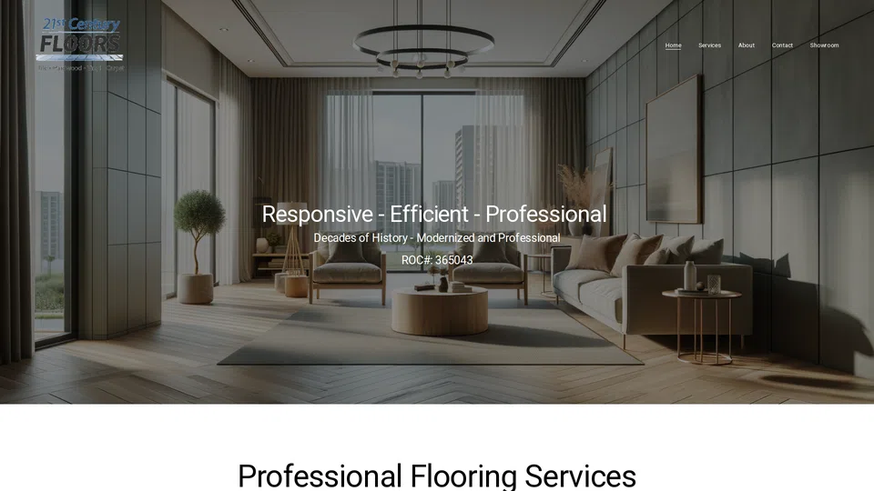 Homepage snapshot at launch
