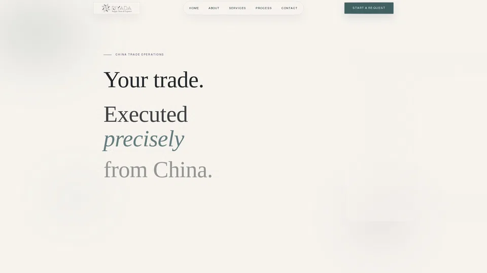 Homepage snapshot at launch