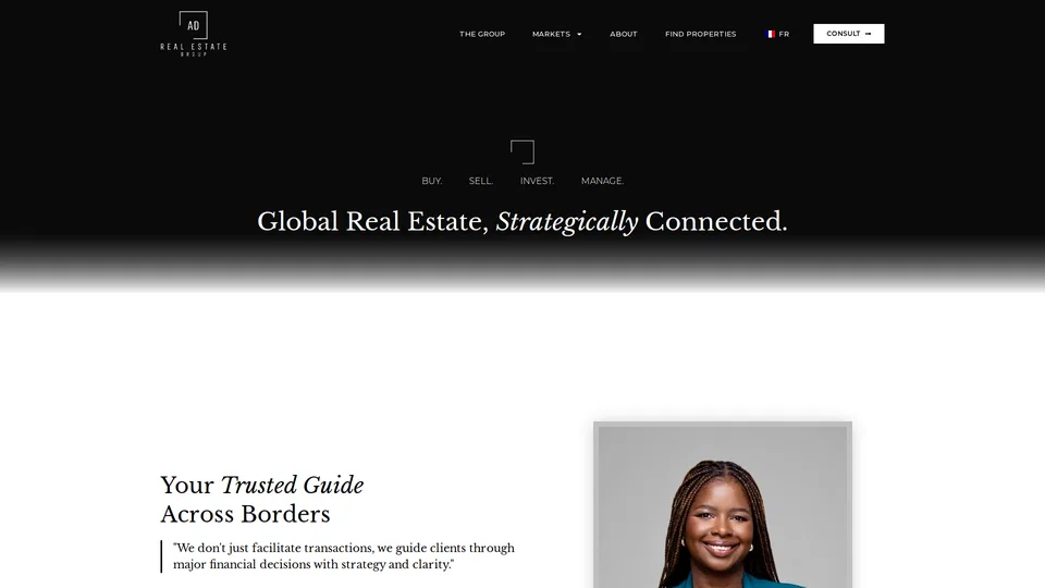 Homepage snapshot at launch