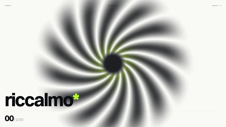 Homepage snapshot at launch