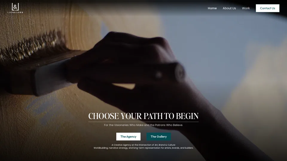 Homepage snapshot at launch