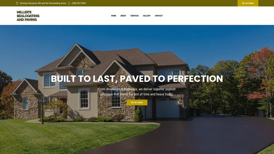 Homepage snapshot at launch