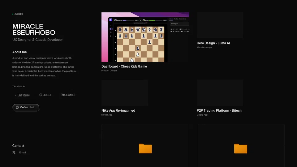 Homepage snapshot at launch