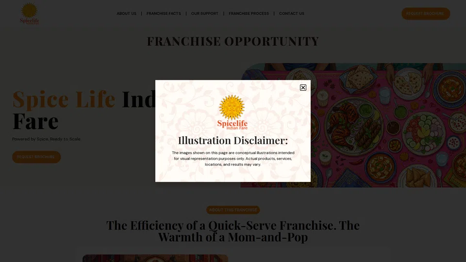 Homepage snapshot at launch