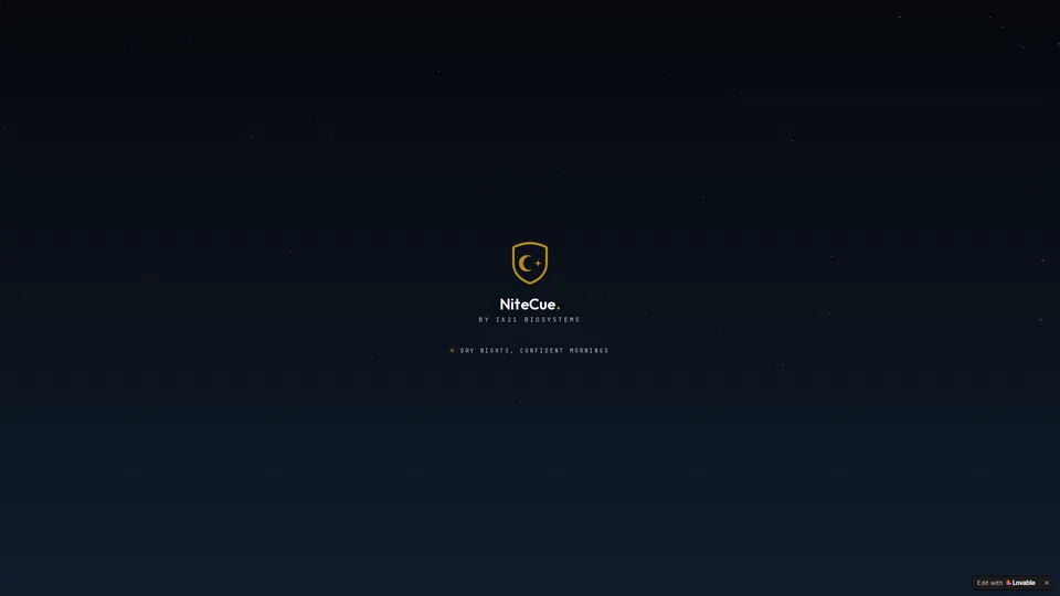 Homepage snapshot at launch
