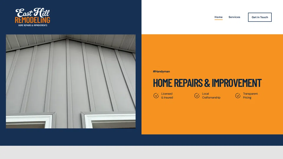 Homepage snapshot at launch